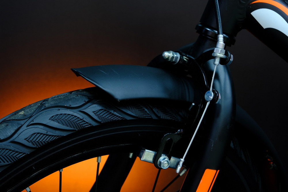 Lorak Junior 18 Boy Матовый Чёрный/Оранжевый