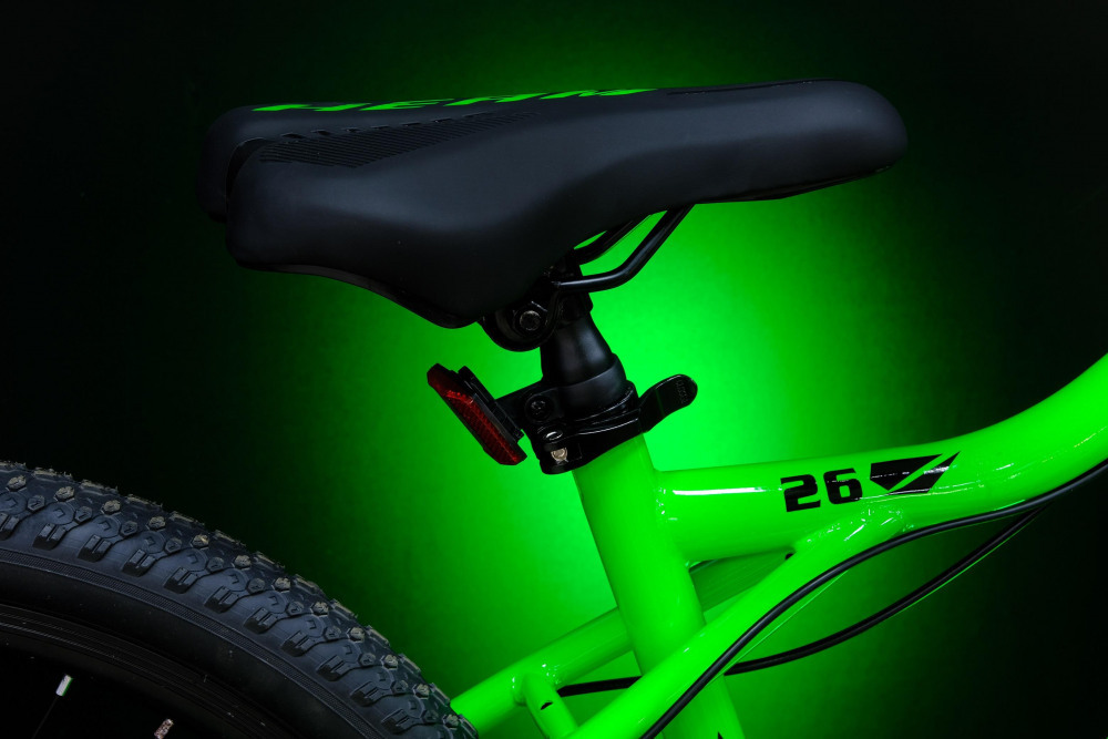 Heam FOX 26 Чёрно/Зелёный рама 15 (на рост 141-160)