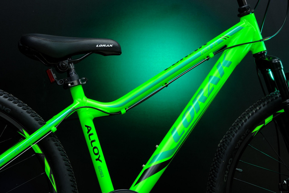 Lorak Race 26 Матовый Зелёный 15р (на рост 141-160)