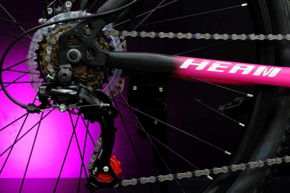 Heam FOX 26 Girl Чёрно/Розовый рама 17 (на рост 155-173)