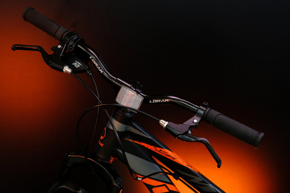 LORAK Safe PLUS 24 Матовый Чёрный/Оранжевый