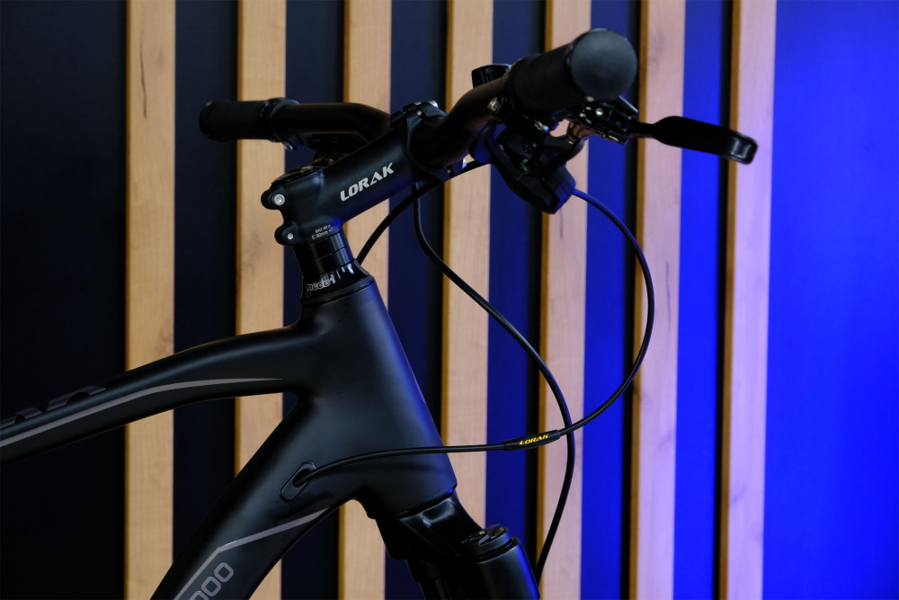 LORAK MT 29 - 5000 Матовый Чёрный/Серый рама 23 (на рост 188-203)