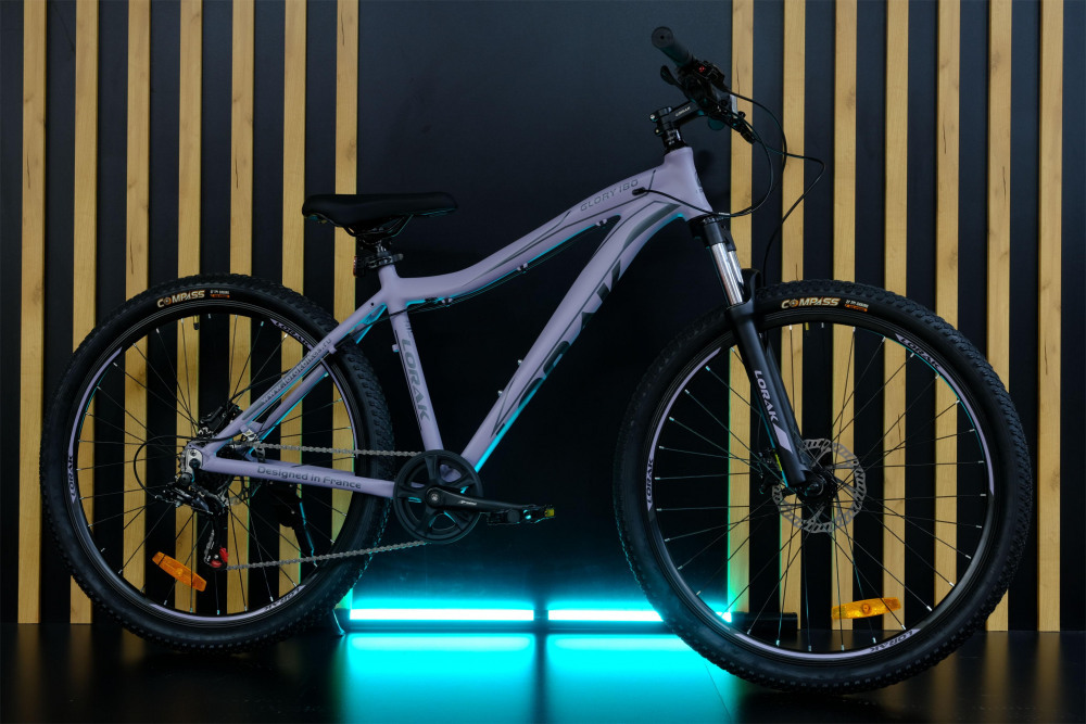 LORAK GLORY 180 HD Матовый Фиолетовый/Серый рама 19 (на рост 171-182)